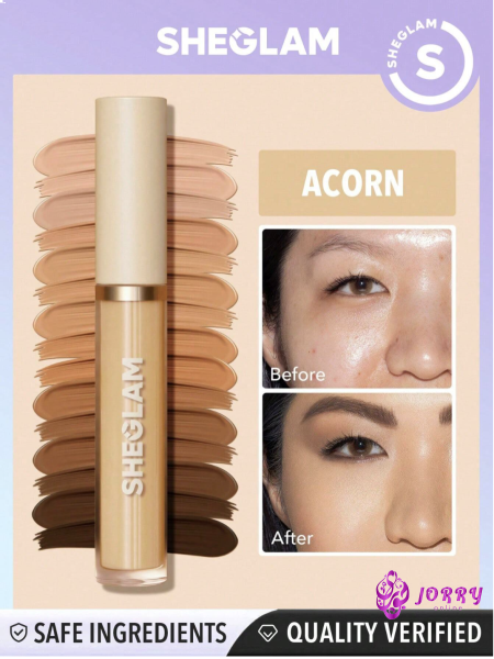 SHEGLAM Like Magic 12Hr Full Coverage Concealer- - acorn